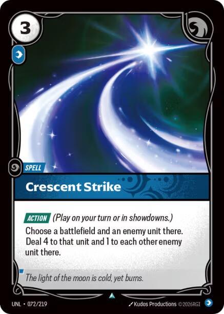 Crescent Strike 072/219 (Unleashed)  | Good Games North