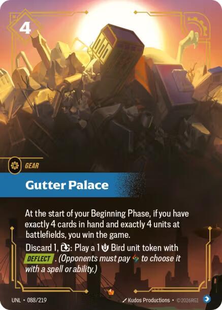 Gutter Palace 088/219 (Unleashed)  - Foil | Good Games North