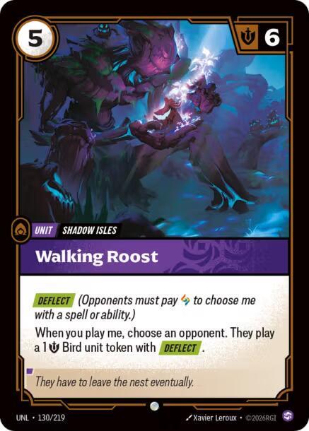 Walking Roost 130/219 (Unleashed)  | Good Games North