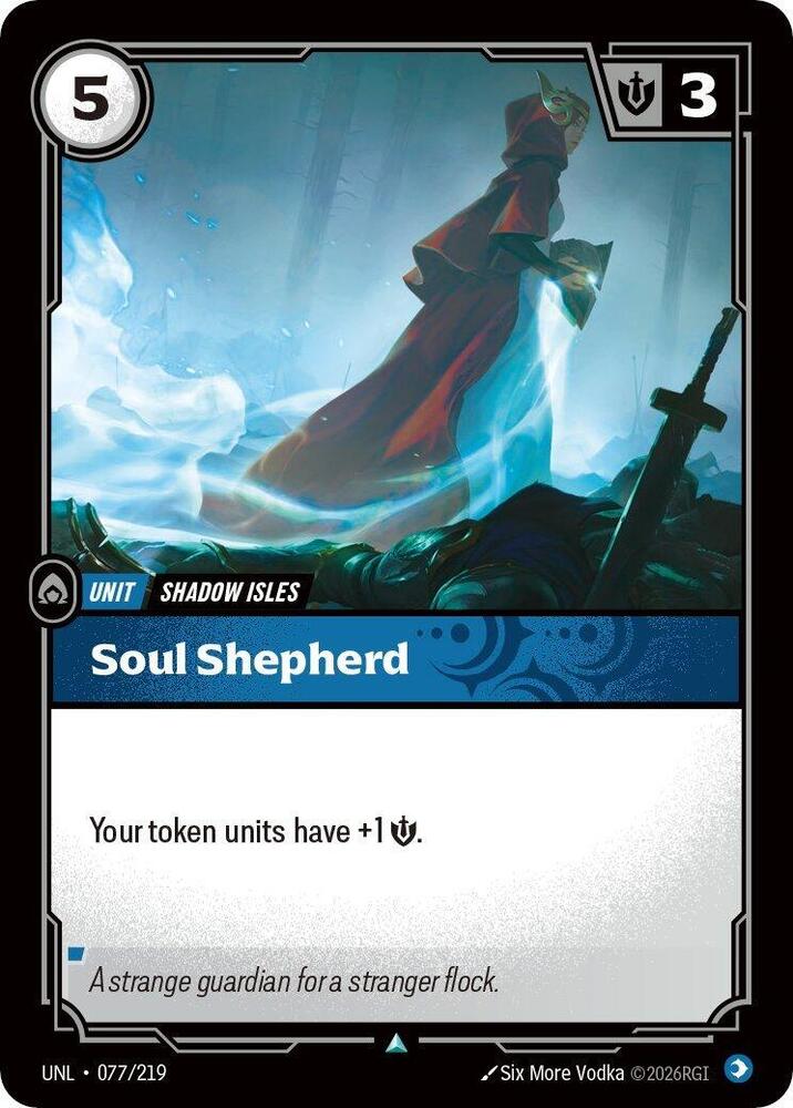 Soul Shepherd 77/219 (Unleashed)  - Foil | Good Games North