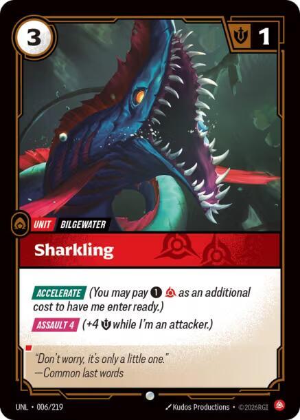 Sharkling 6/219 (Unleashed)  - Foil | Good Games North
