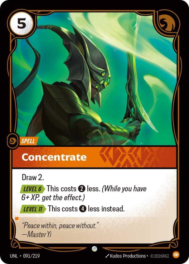 Concentrate 091/219 (Unleashed)  | Good Games North