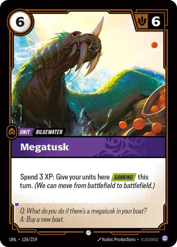 Megatusk 126/219 (Unleashed)  - Foil | Good Games North
