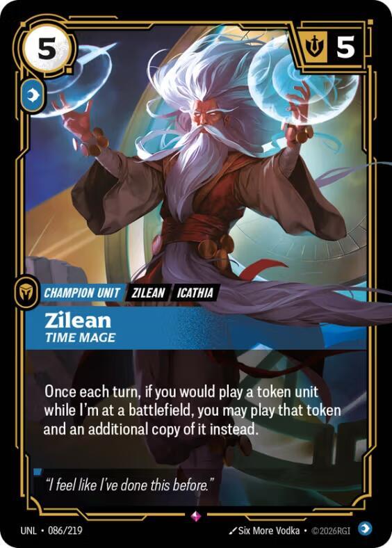 Zilean - Time Mage 086/219 (Unleashed)  - Foil | Good Games North