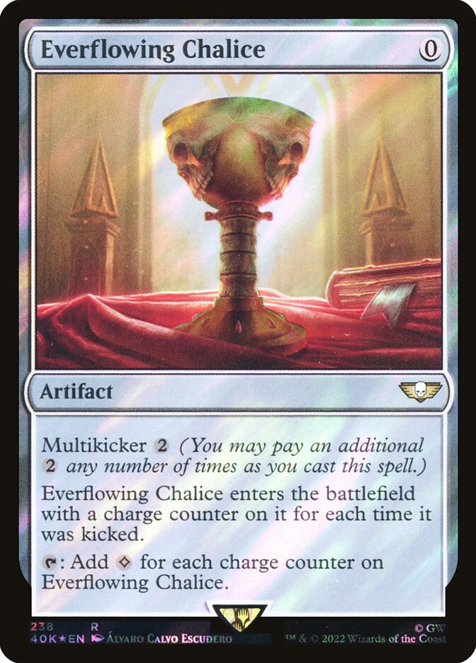 Everflowing Chalice  238★/617 (Universes Beyond: Warhammer 40,000)  - Surge Foil | Good Games North
