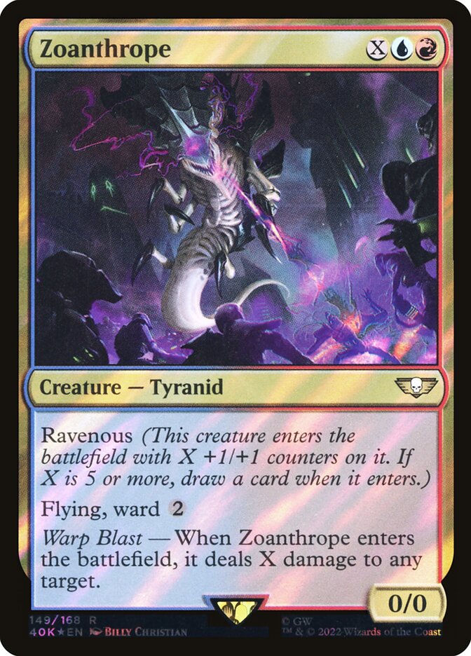 Zoanthrope  149★/617 (Universes Beyond: Warhammer 40,000)  - Surge Foil | Good Games North