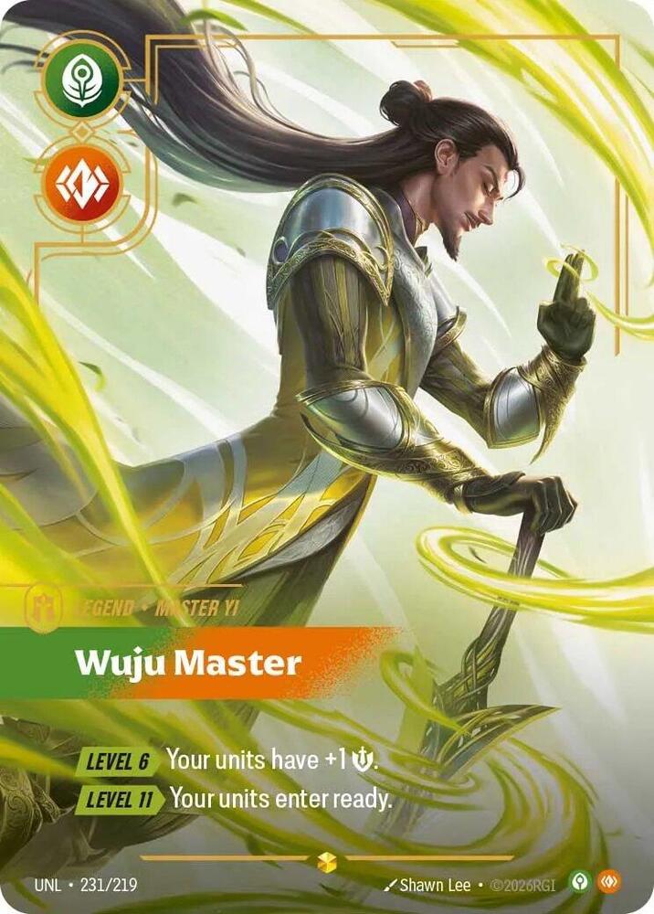Master Yi - Wuju Master 231/219 (Unleashed)  - Foil | Good Games North