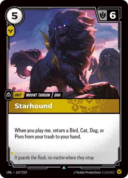 Starhound 167/219 (Unleashed)  - Foil | Good Games North