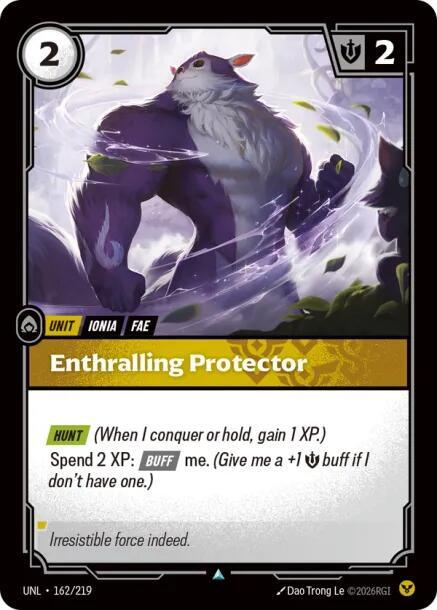 Enthralling Protector 162/219 (Unleashed)  - Foil | Good Games North