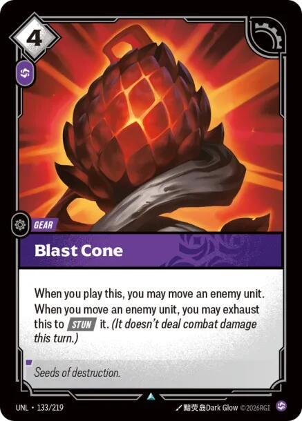 Blast Cone 133/219 (Unleashed)  - Foil | Good Games North