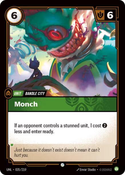 Monch 35/219 (Unleashed)  - Foil | Good Games North