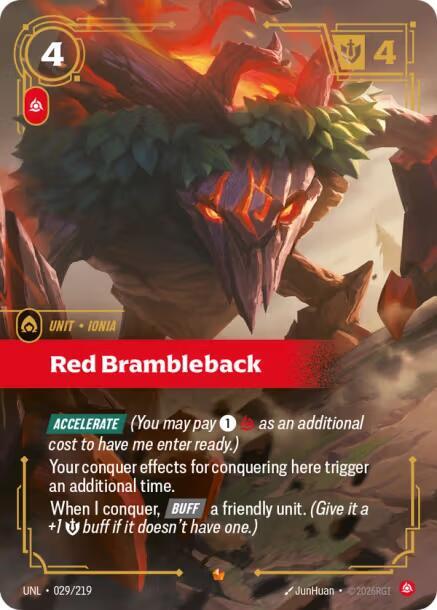 Red Brambleback 029/219 (Unleashed)  - Foil | Good Games North