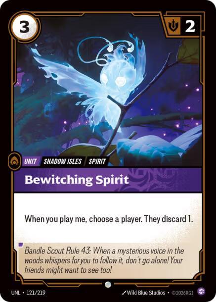 Bewitching Spirit 121/219 (Unleashed)  - Foil | Good Games North