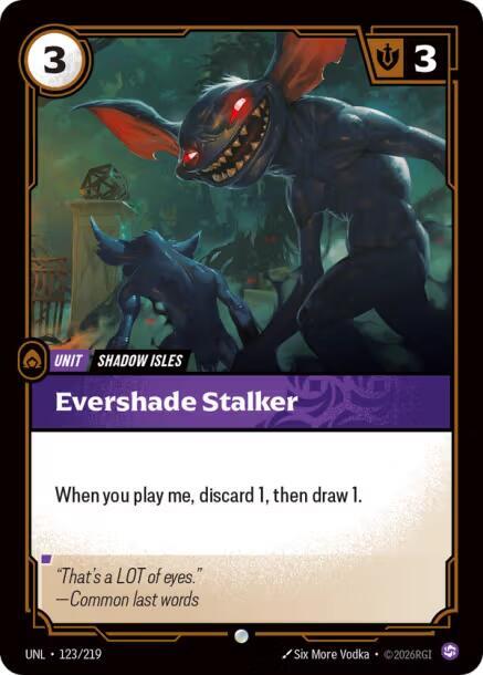Evershade Stalker 123/219 (Unleashed)  | Good Games North