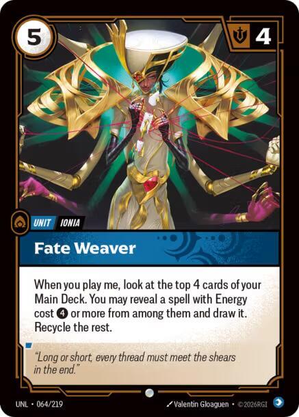 Fate Weaver 064/219 (Unleashed)  | Good Games North