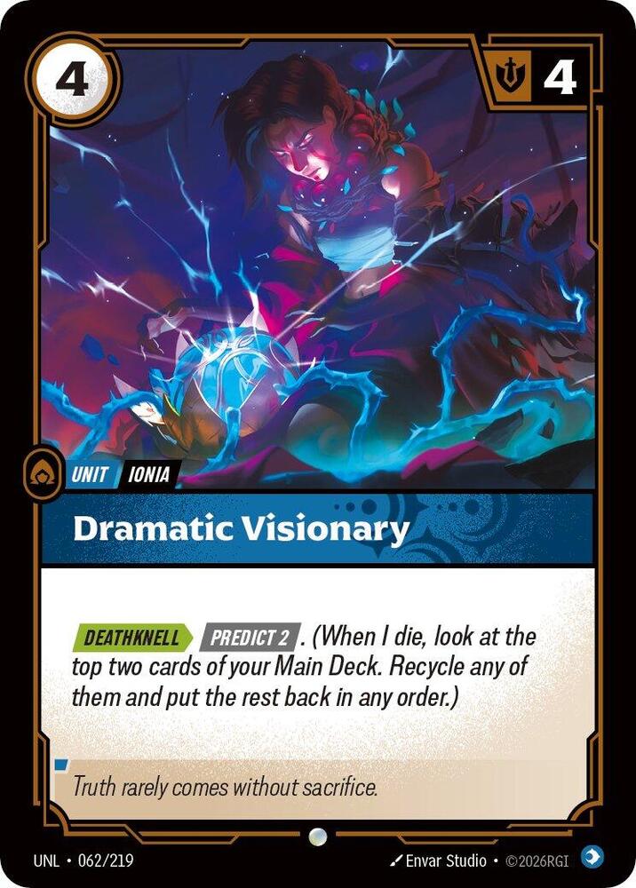 Dramatic Visionary 062/219 (Unleashed)  | Good Games North