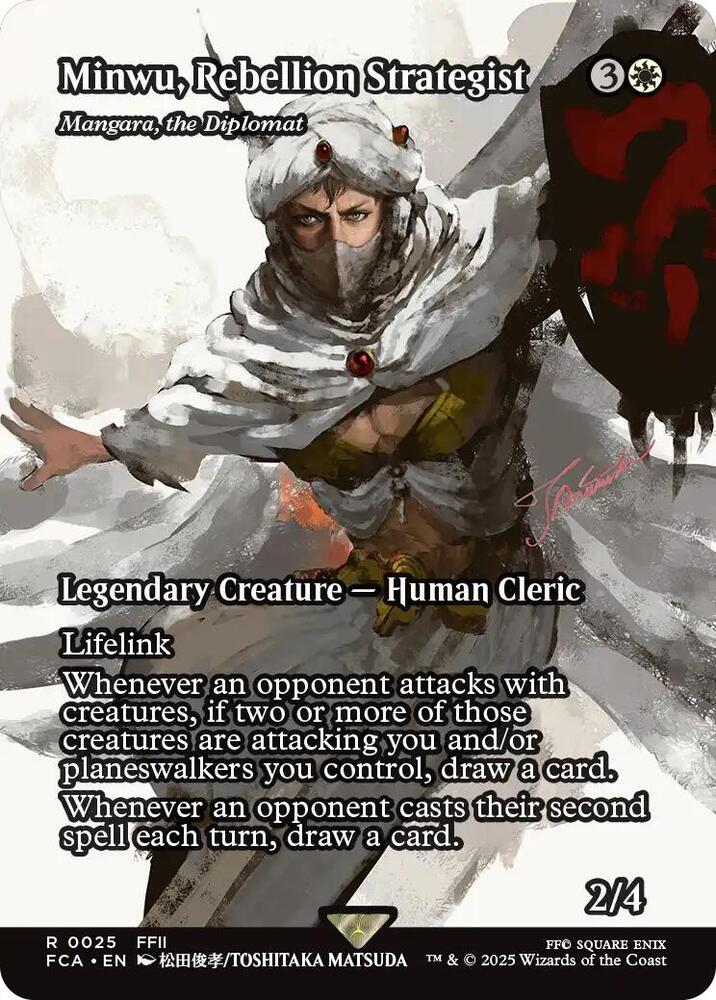 Minwu Rebellion Strategist Mangara the Diplomat Showcase (Dupe) 25 (FINAL FANTASY: Through the Ages)  | Good Games North