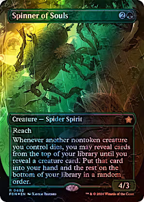 Spinner of Souls 402/291 (Foundations)  - Borderless Mana Foil | Good Games North