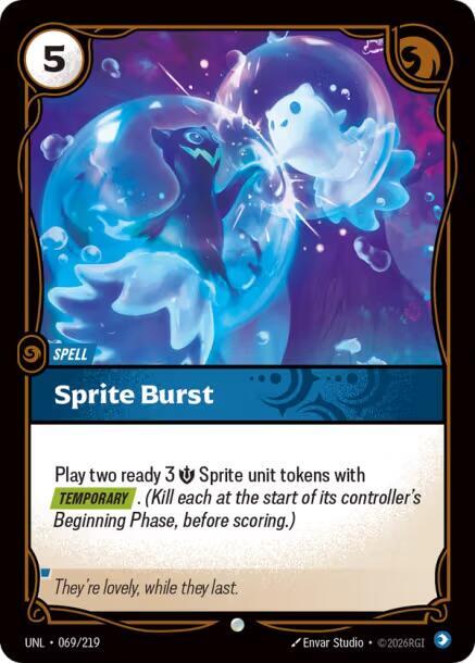 Sprite Burst 69/219 (Unleashed)  - Foil | Good Games North
