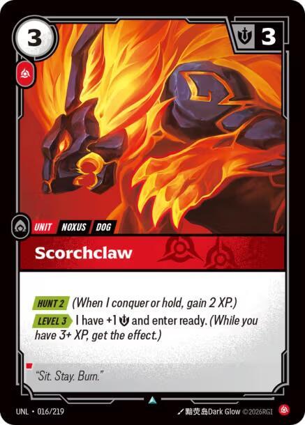 Scorchclaw 016/219 (Unleashed)  | Good Games North