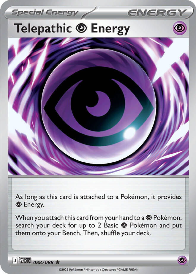 Telepathic Psychic Energy 088/088 (ME03: Perfect Order)  - Holofoil | Good Games North