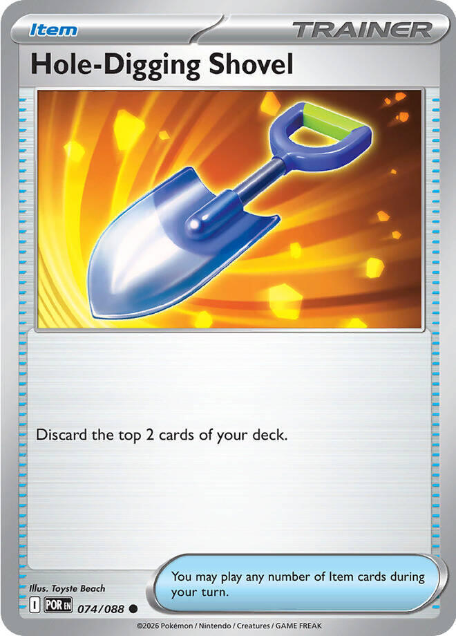 Hole Digging Shovel 074/088 (ME03: Perfect Order)  | Good Games North