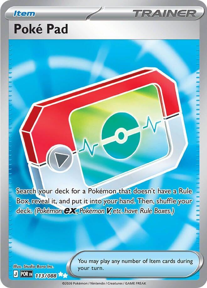 Poke Pad 113/088 (ME03: Perfect Order)  - Holofoil | Good Games North