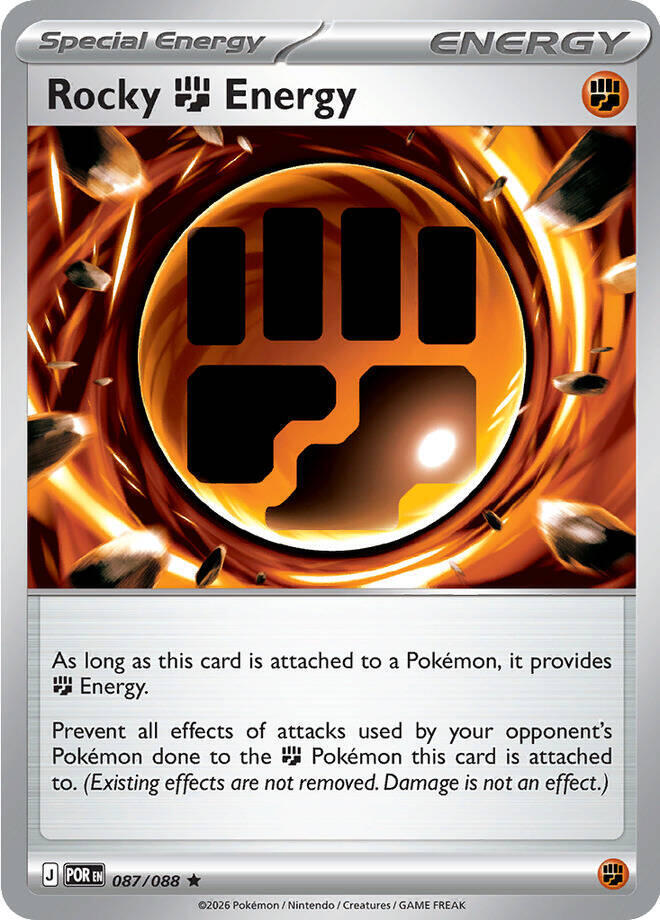 Rocky Fighting Energy 087/088 (ME03: Perfect Order)  - Holofoil | Good Games North