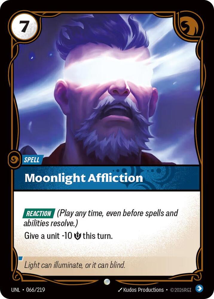 Moonlight Affliction 066/219 (Unleashed)  | Good Games North