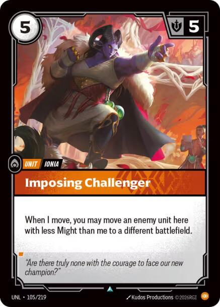Imposing Challenger 105/219 (Unleashed)  | Good Games North