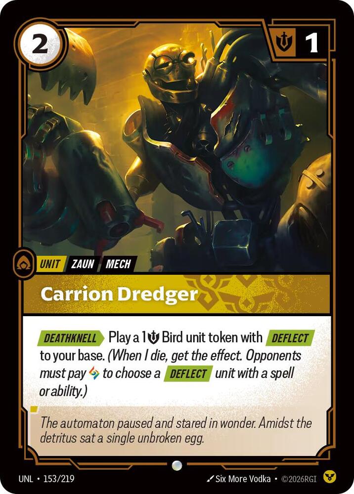 Carrion Dredger 153/219 (Unleashed)  | Good Games North