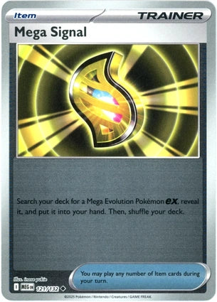 Mega Signal 121/132 (ME01: Mega Evolution)  - Reverse Holofoil | Good Games North