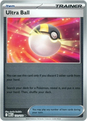 Ultra Ball 131/132 (ME01: Mega Evolution)  - Reverse Holofoil | Good Games North
