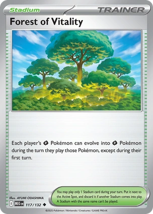 Forest of Vitality 117/132 (ME01: Mega Evolution)  | Good Games North