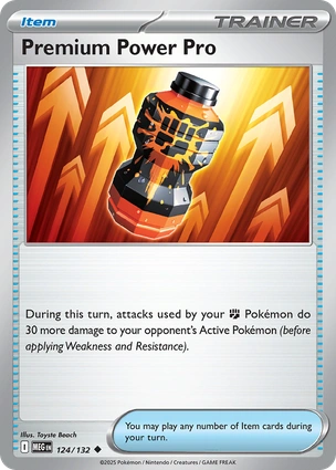 Premium Power Pro 124/132 (ME01: Mega Evolution)  | Good Games North