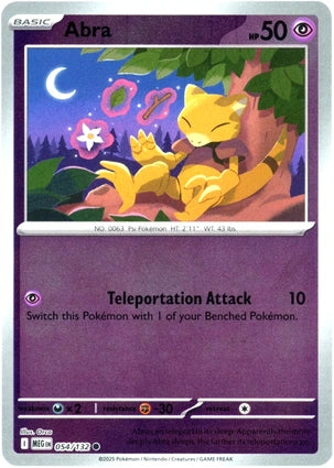 Abra 054/132 (ME01: Mega Evolution)  - Reverse Holofoil | Good Games North