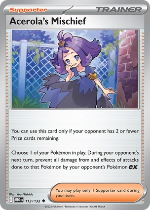 Acerola's Mischief 113/132 (ME01: Mega Evolution)  | Good Games North