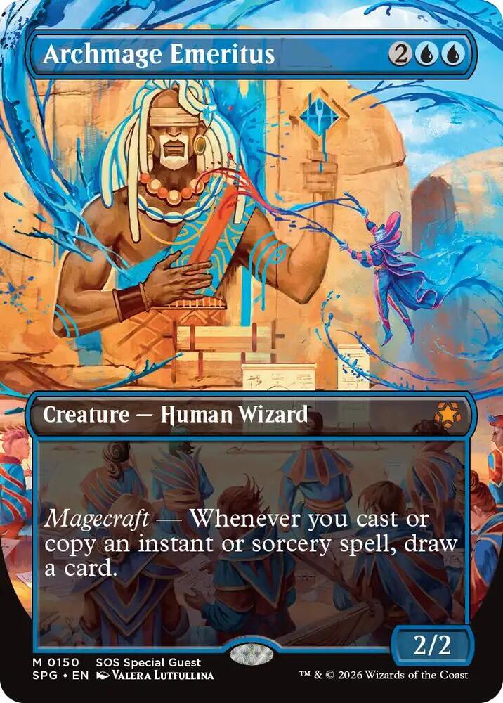 Archmage Emeritus 150 (Special Guests)  - Borderless Foil | Good Games North