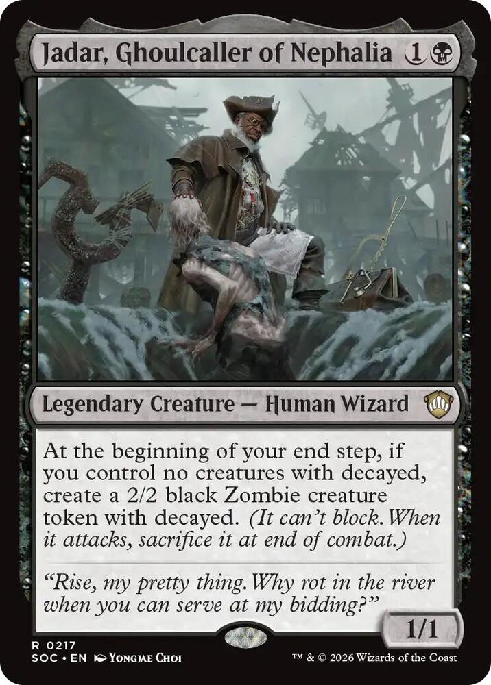 Jadar, Ghoulcaller of Nephalia 217 (Commander: Secrets of Strixhaven)  | Good Games North