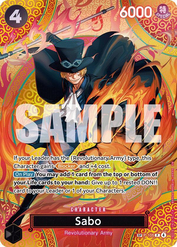 Sabo P-105 (Adventure on Kami's Island)  - Special Foil | Good Games North