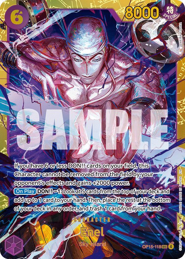 Enel OP15-118 (Adventure on Kami's Island)  - Foil | Good Games North