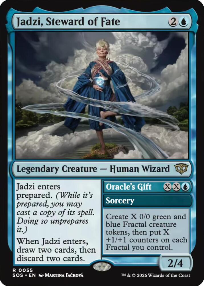 Jadzi, Steward of Fate // Oracle's Gift 55 (Secrets of Strixhaven)  | Good Games North