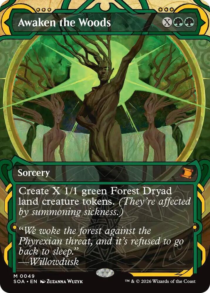 Awaken the Woods 49 (Secrets of Strixhaven: Mystical Archive)  - Foil | Good Games North