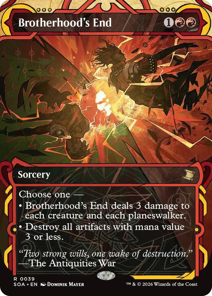 Brotherhood's End 39 (Secrets of Strixhaven: Mystical Archive)  - Foil | Good Games North