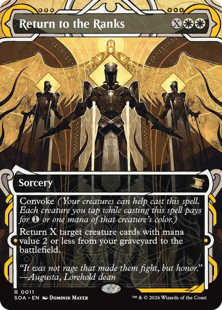 Return to the Ranks 11 (Secrets of Strixhaven: Mystical Archive)  - Foil | Good Games North