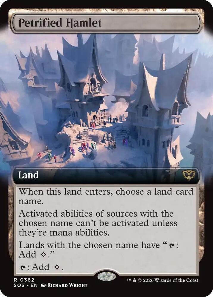 Petrified Hamlet 362 (Secrets of Strixhaven)  - Extended Art | Good Games North