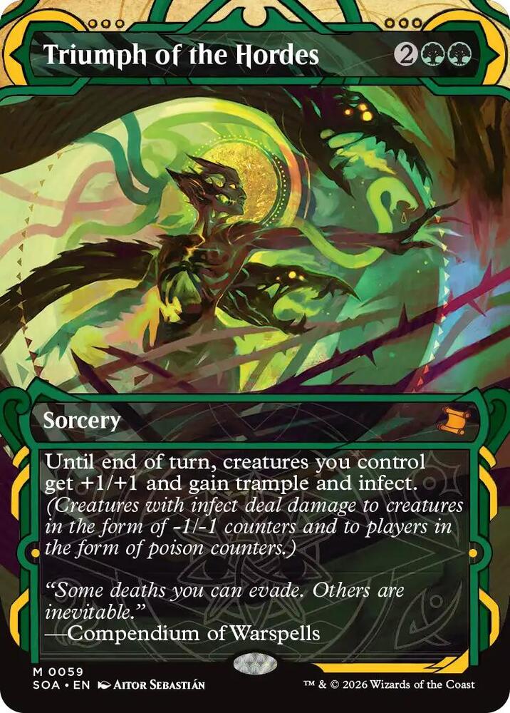Triumph of the Hordes 59 (Secrets of Strixhaven: Mystical Archive)  - Foil | Good Games North