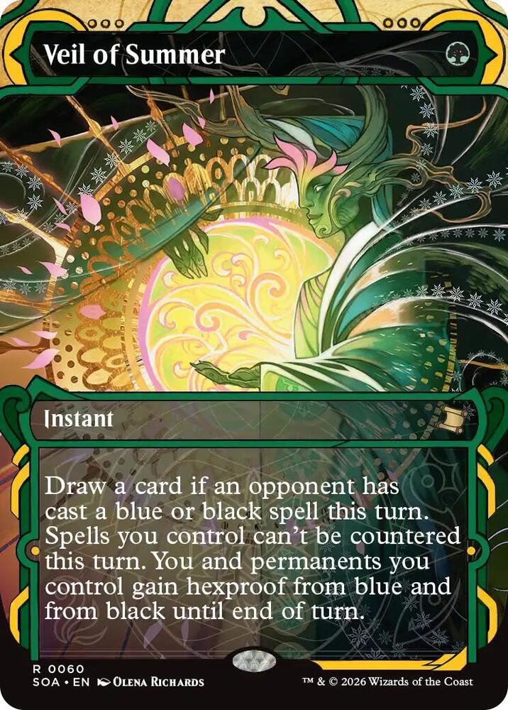Veil of Summer 60 (Secrets of Strixhaven: Mystical Archive)  - Foil | Good Games North