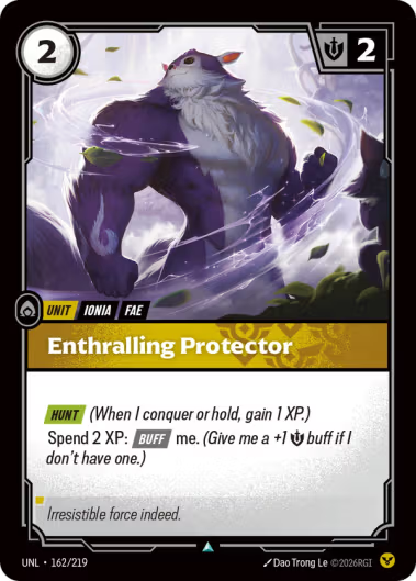 Enthralling Protector 162/219 (Unleashed)  | Good Games North
