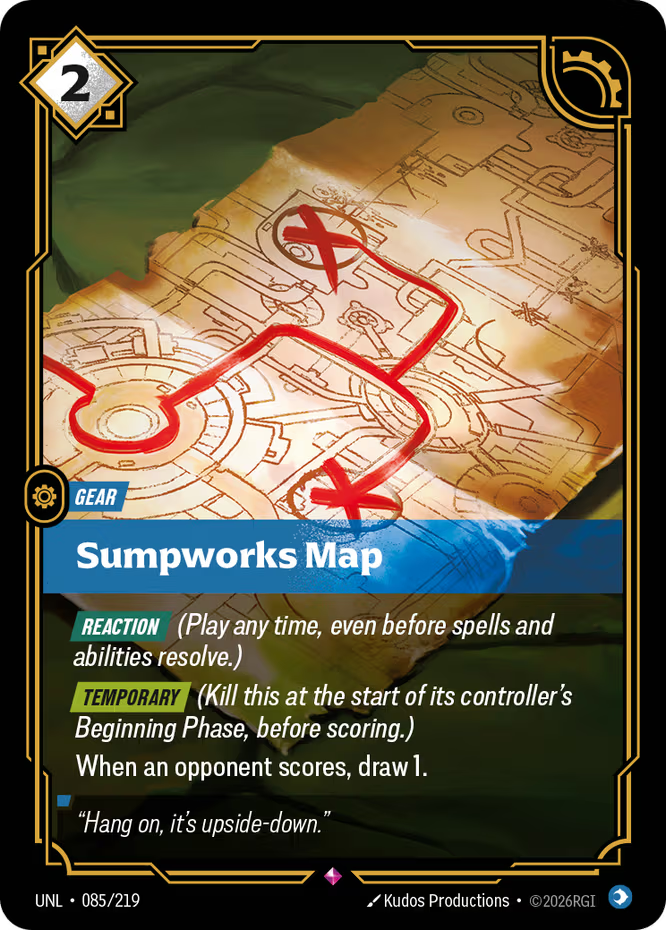 Sumpworks Map 085/219 (Unleashed)  - Foil | Good Games North